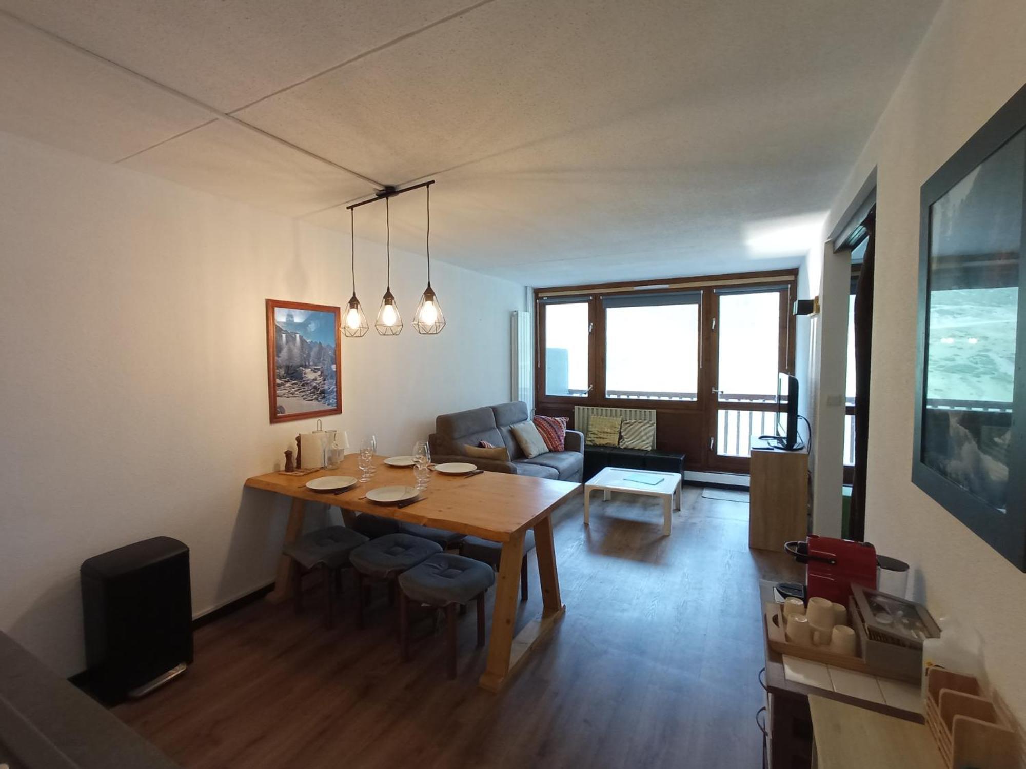 Superbe Appartement Vue Panoramique Pied Des Pistes ラ・モンジー エクステリア 写真